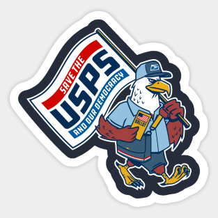 Save the USPS Sticker